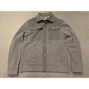Banana Republic‎ Filpucci Size Large Charcoal Gray Italian Wool Jacket
